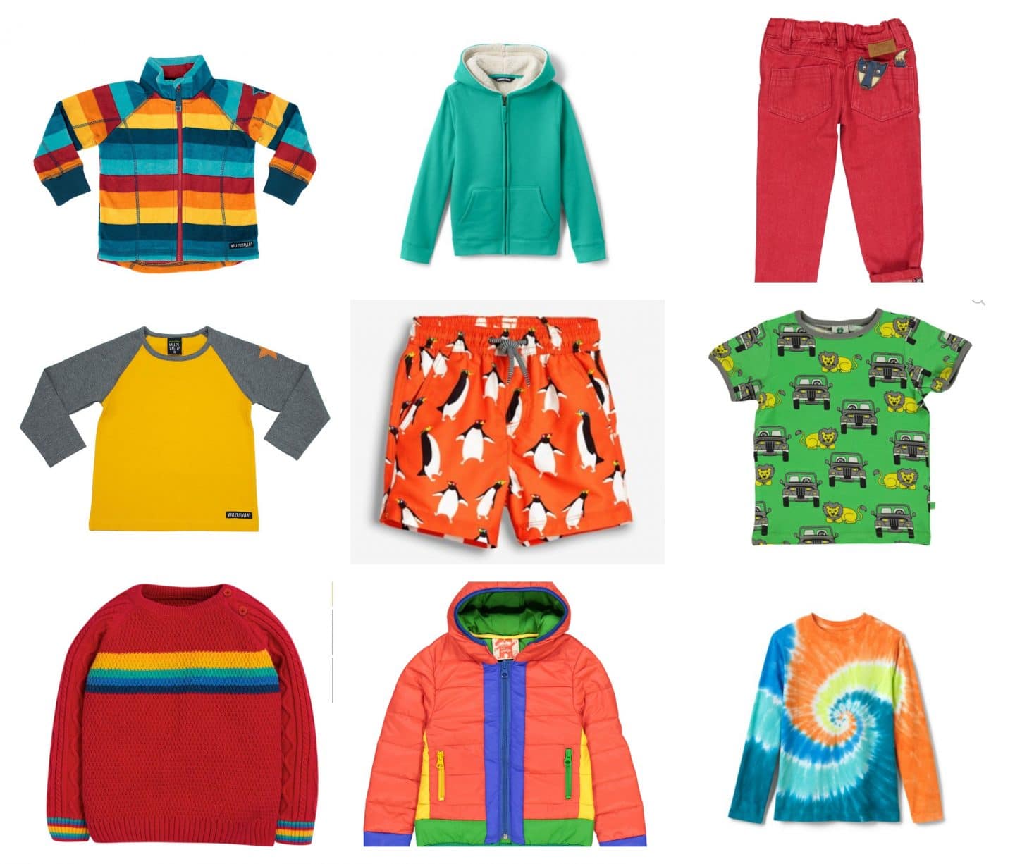 Printed summer kids outfit